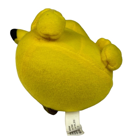Nintendo Pokémon Pikachu Toy Factory 2015 7” Stuffed Plush Happy Pika Collector - Picture 2 of 16